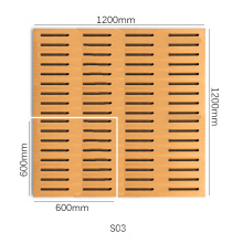 Cheap Timber Slot Wall Sound Proofing Panel for Meeting Room